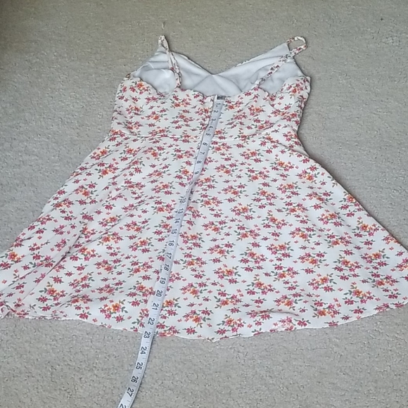 B Darlin Floral Print Fit and Flare A Line Dress - Picture 8 of 12